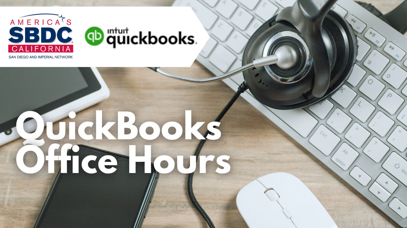 Intuit QuickBooks Office Hours in English with SBDC