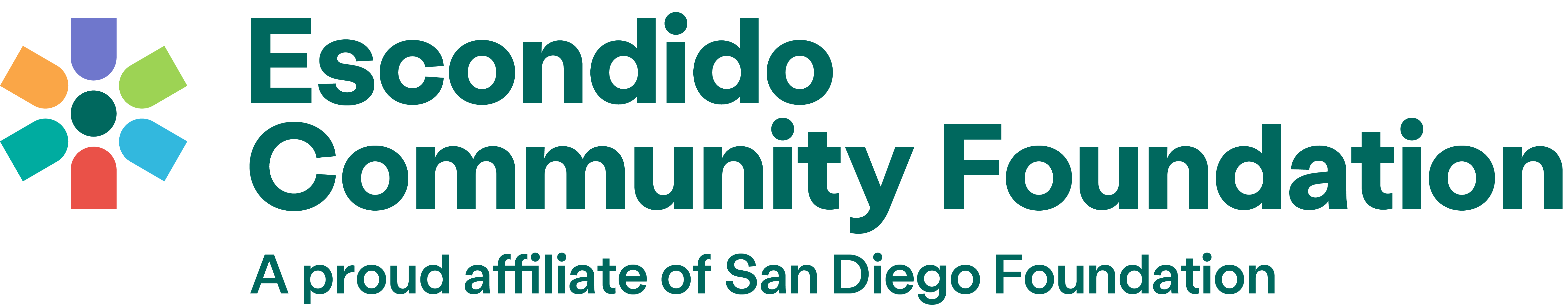 The Escondido Community Foundation, an affiliate of The San Diego Foundation logo
