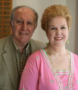 Tony and Betty Camara, original owners of Highland Barber Shop