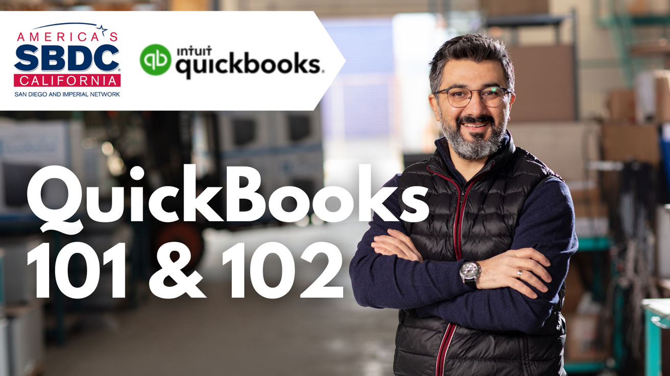 Intuit QuickBooks 101 and 102 classes
