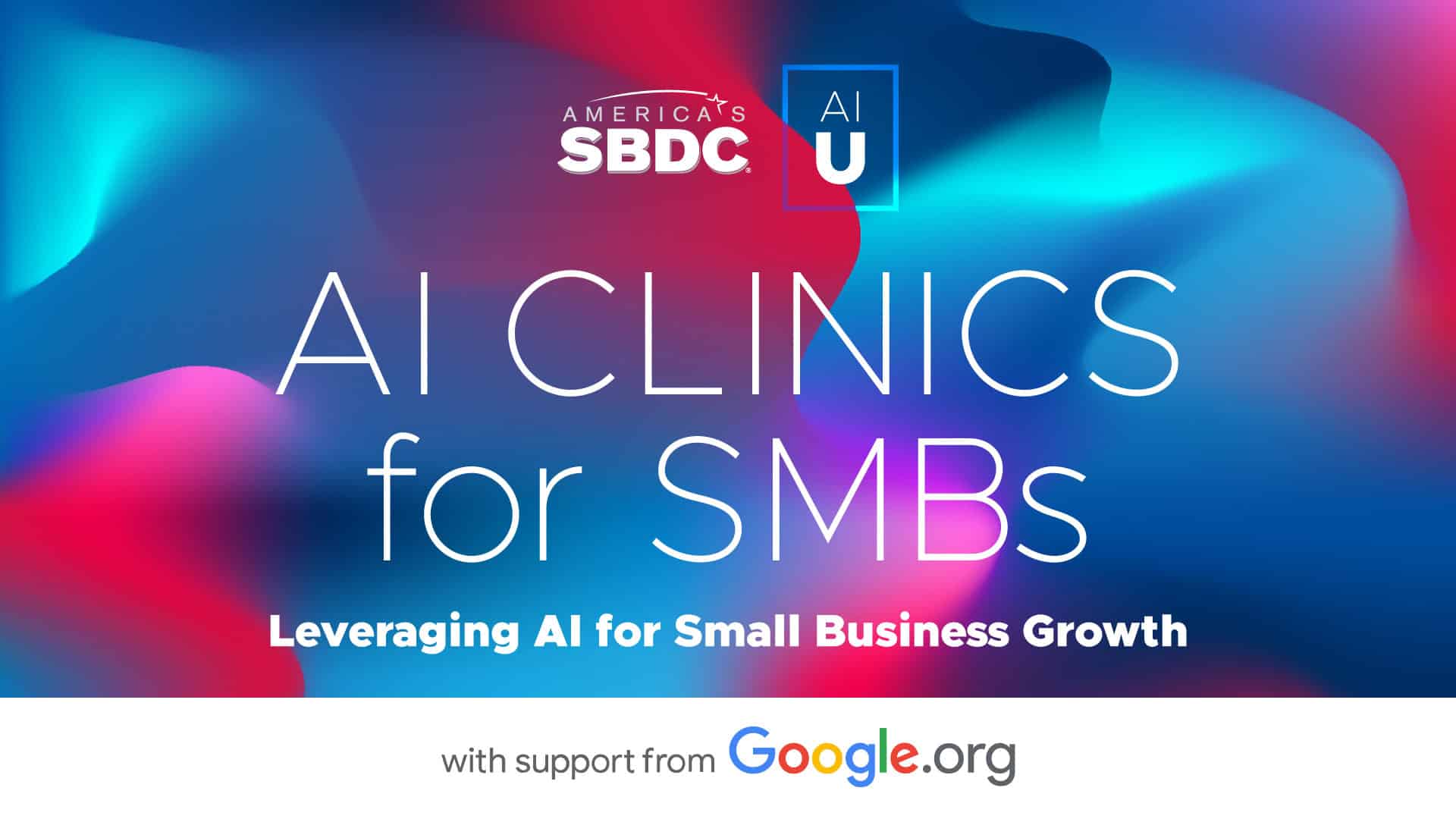 AI Clinics for small businesses